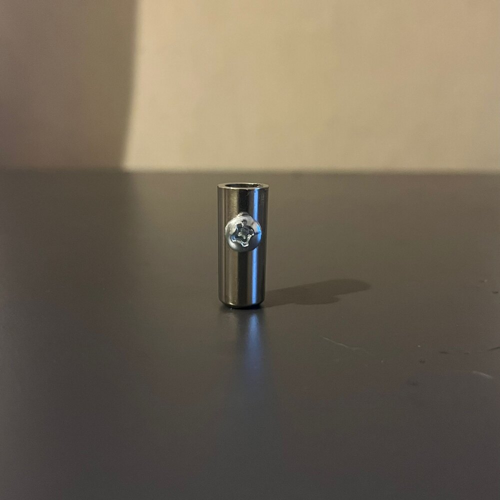 2,5 CM Harf Yükseltici Aparat - KROM (10 Adet)